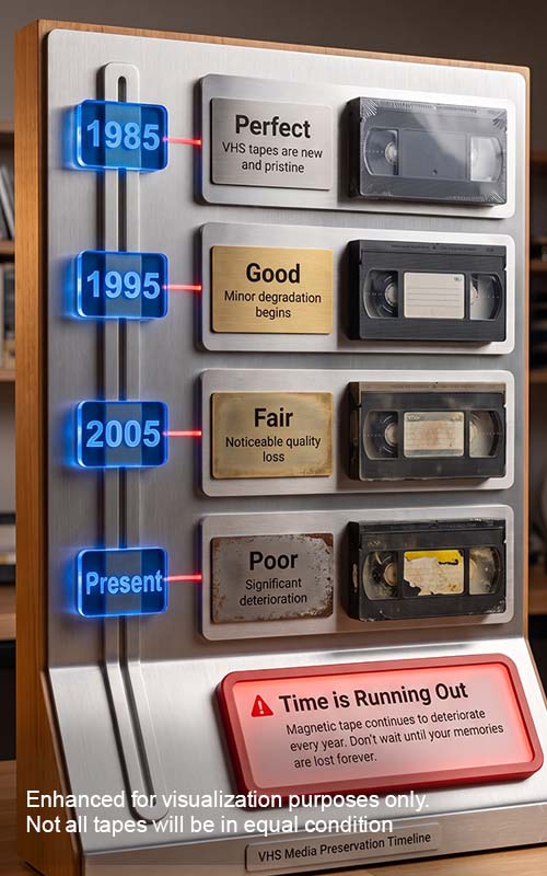 vhs to digital conversion, azure production